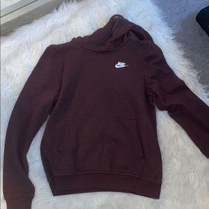 Maroon nike hoodie